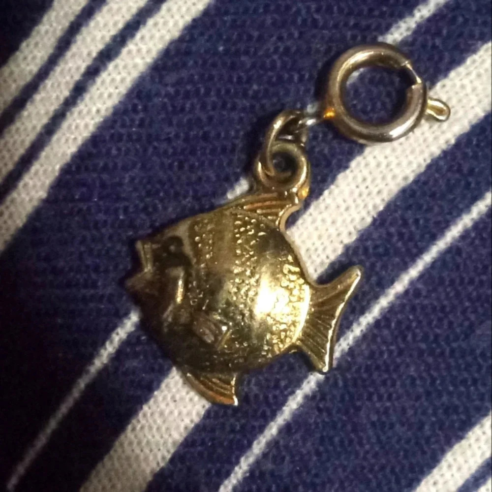 Goldtone Diamonds International Tropical Fish Charm